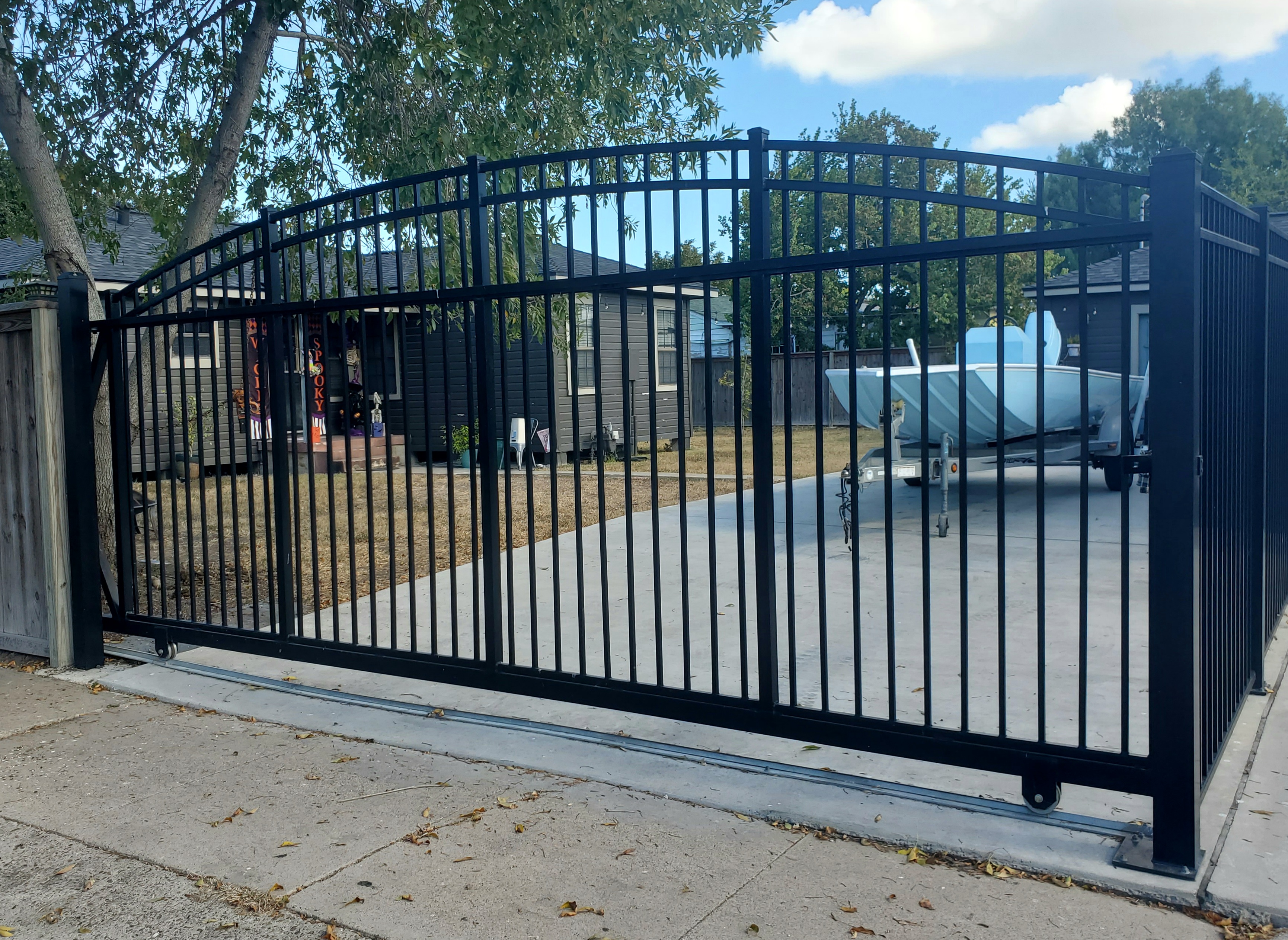 Automatic Slide Gate — Ingleside, TX | IND Fence Group