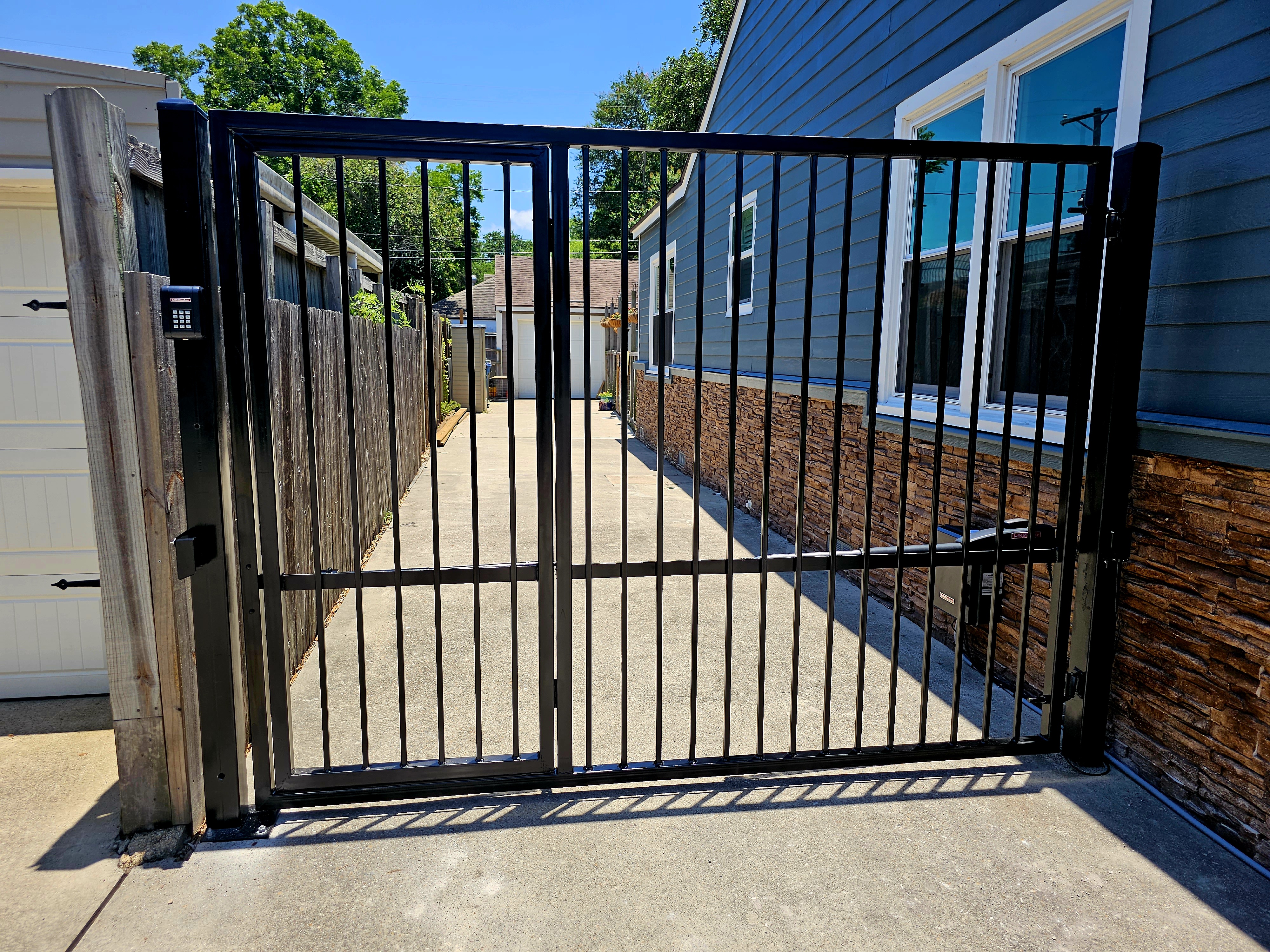 Keypad Walk Gate — Rockport, TX | IND Fence Group