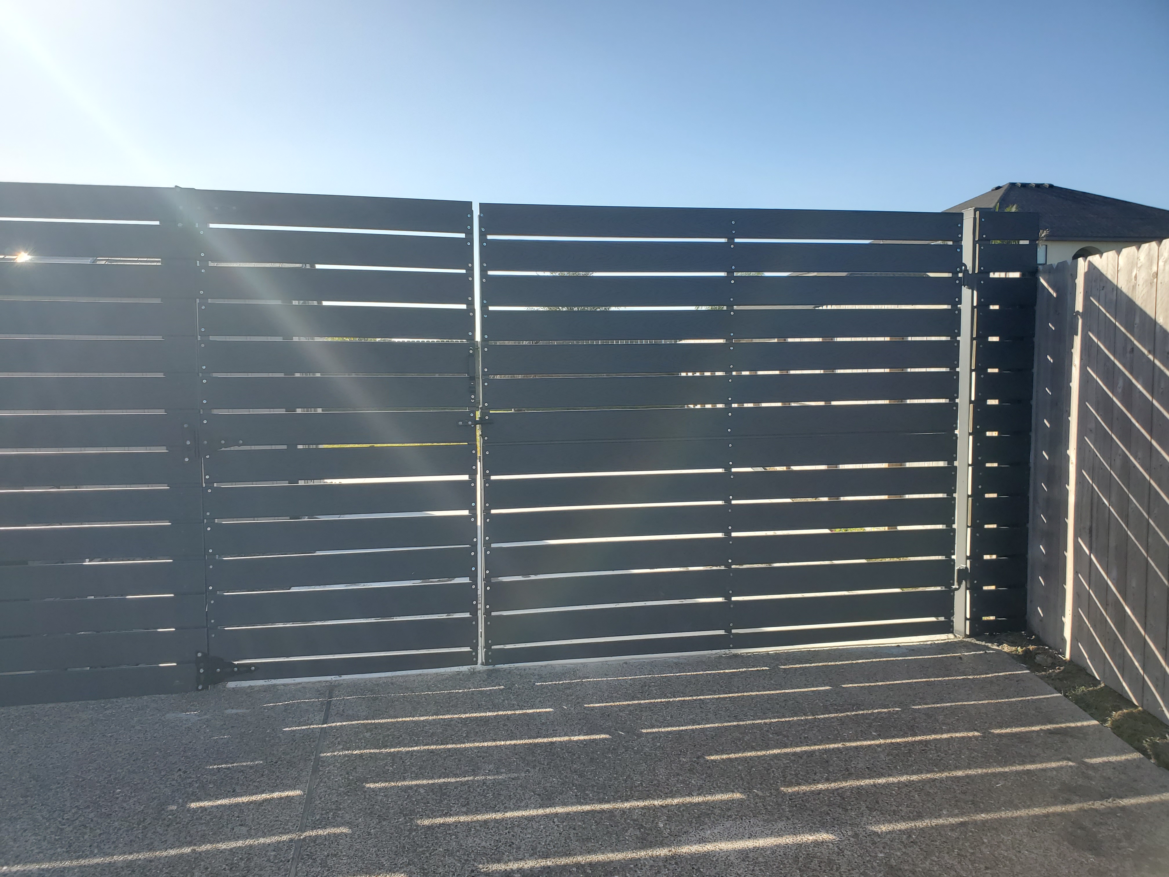 Aluminum Horizontal Gate — Portland, TX | IND Fence Group