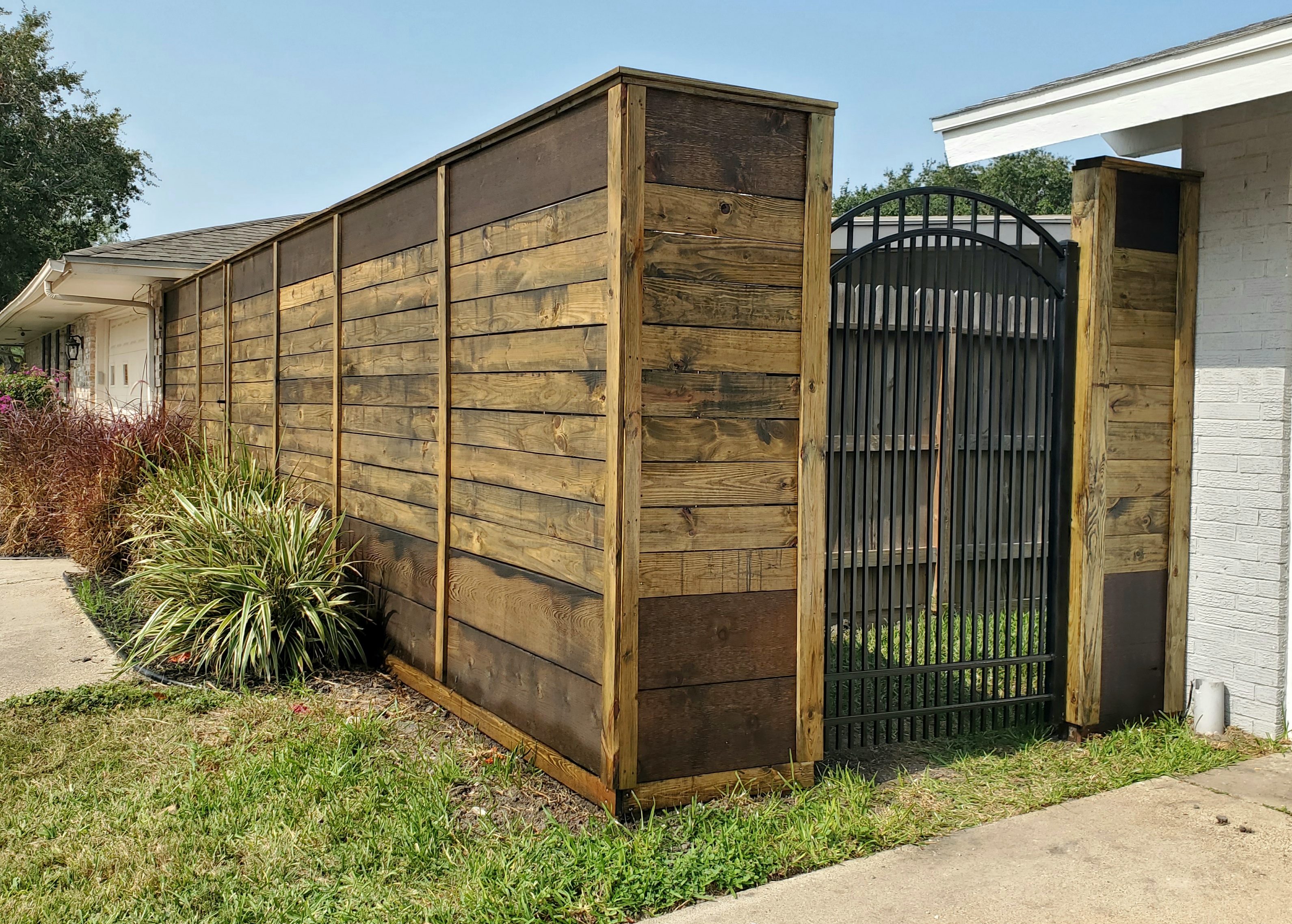 Fence Staining